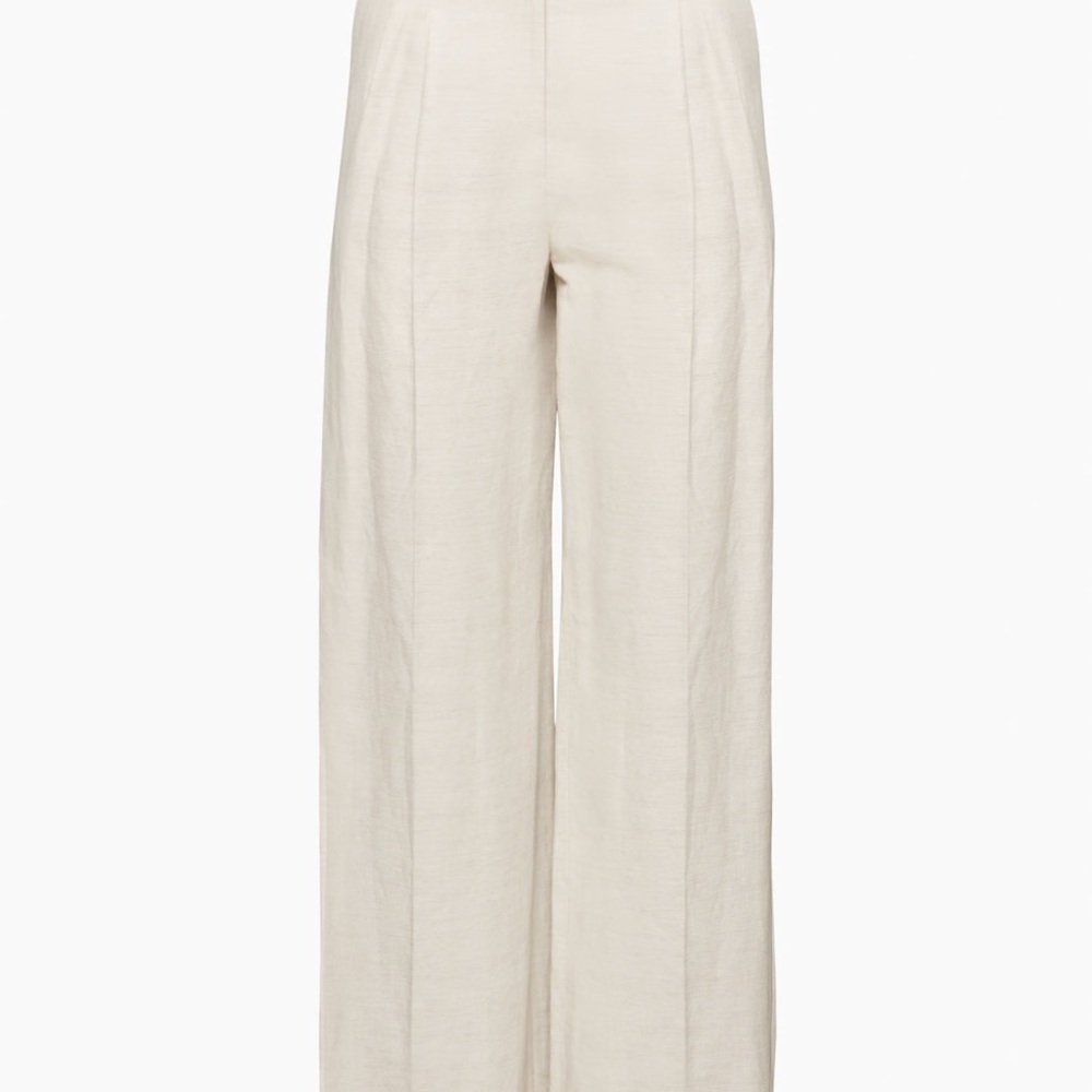Aritzia effortless pants, size 6 (tall) linen - Picture 2 of 5